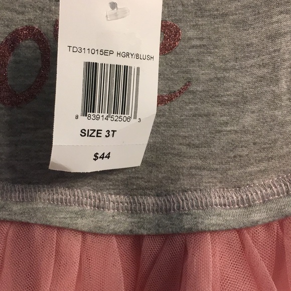 NWT Lilt Toddler Tutu Love Dress- Size 3T - Picture 4 of 4